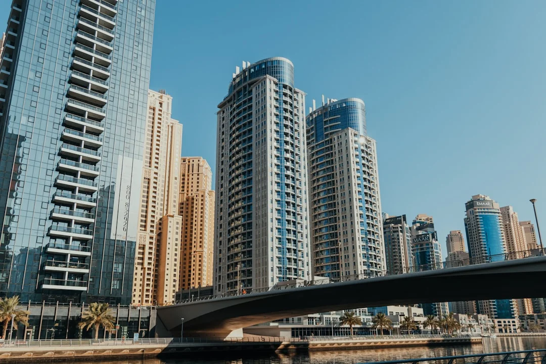 Dubai scenic view and landmarks