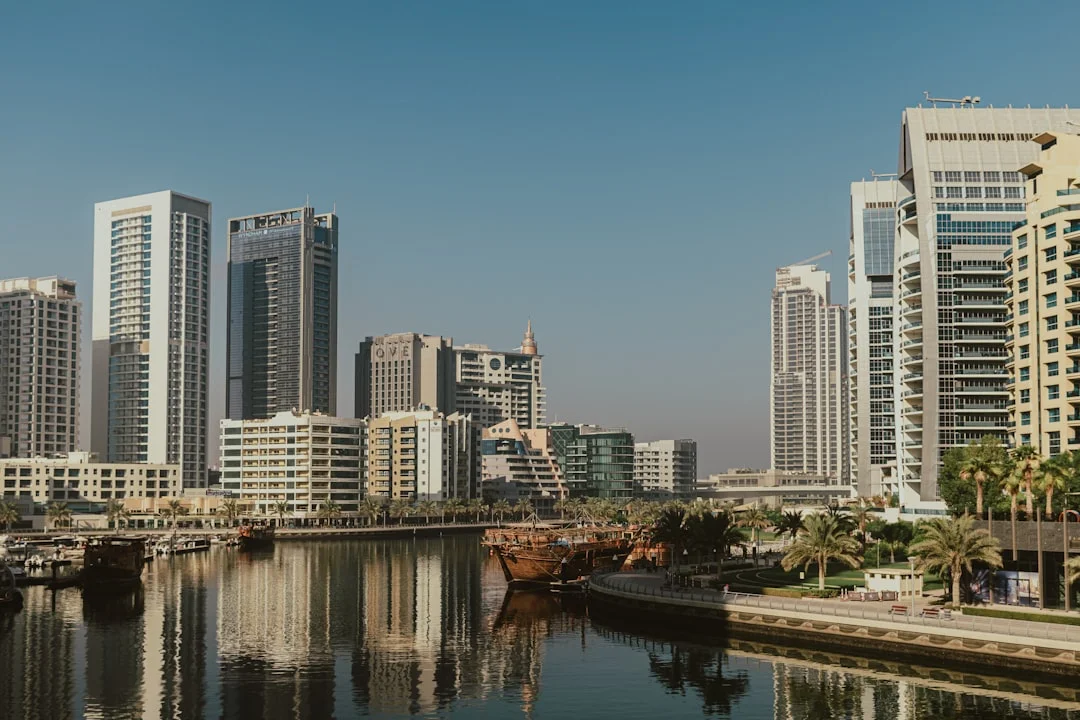 Dubai scenic view and landmarks