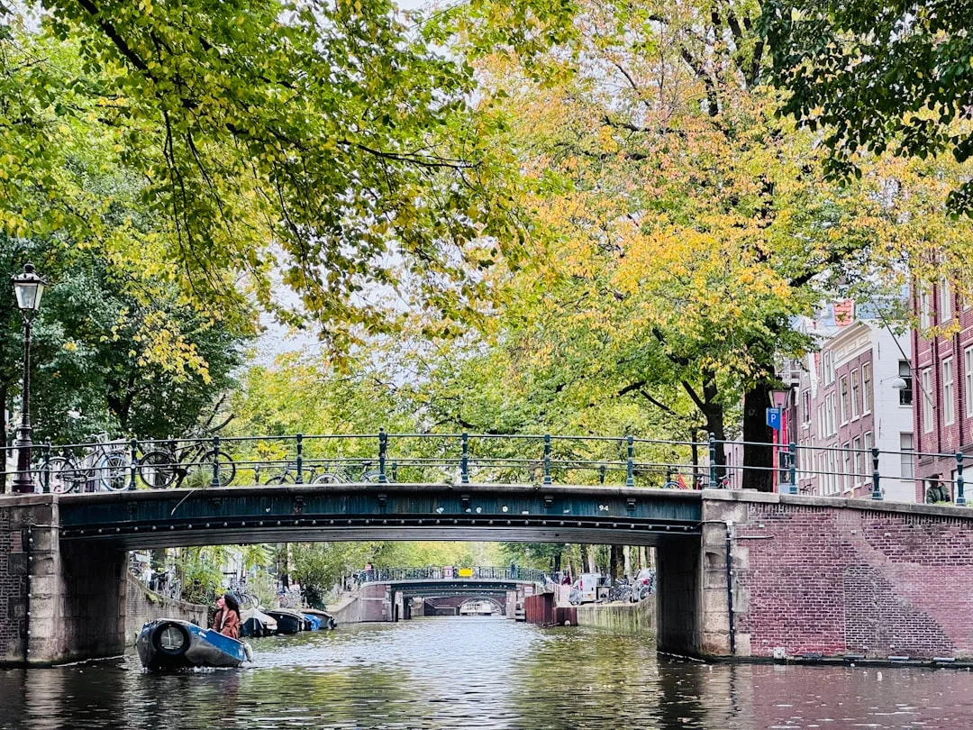 Amsterdam scenic view and landmarks