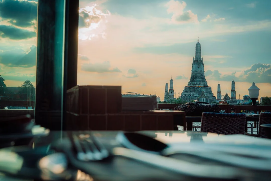 Bangkok scenic view and landmarks