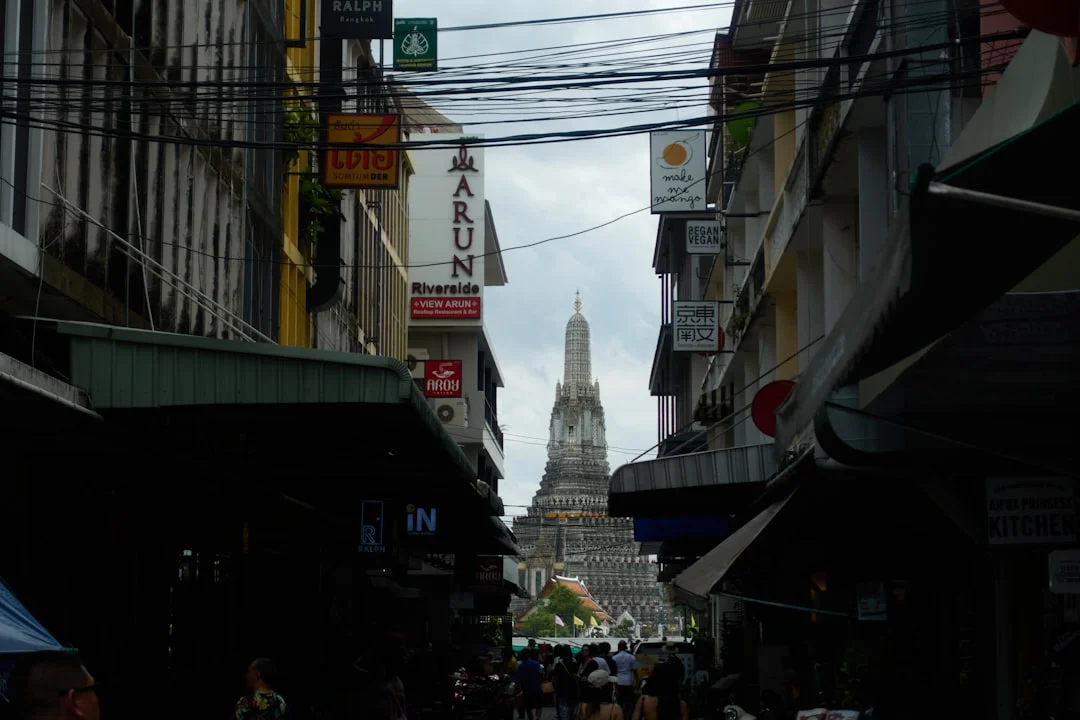 Bangkok local atmosphere and culture