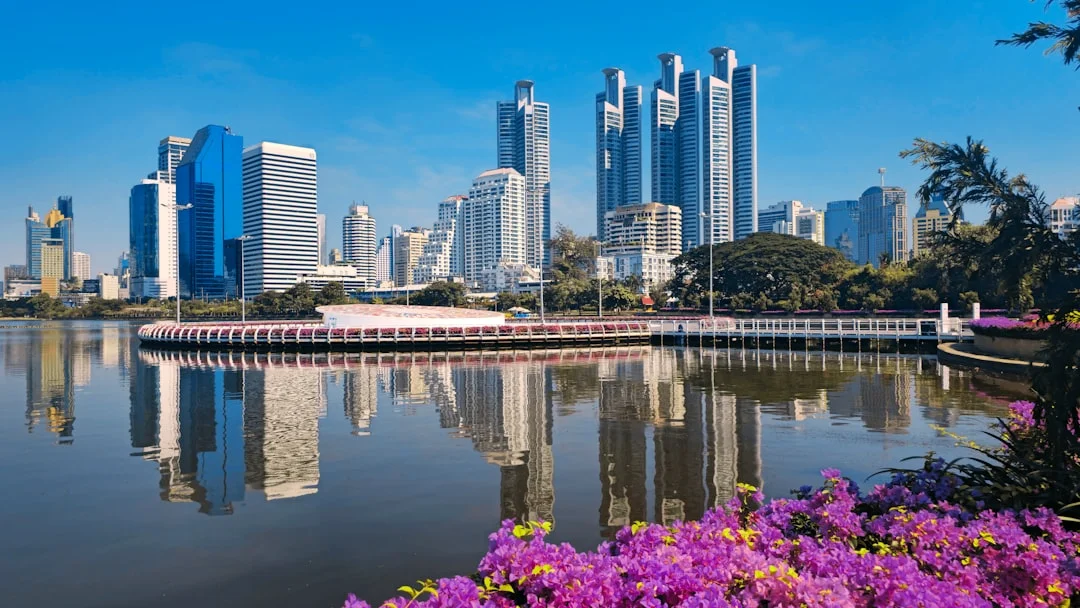 Bangkok scenic view and landmarks