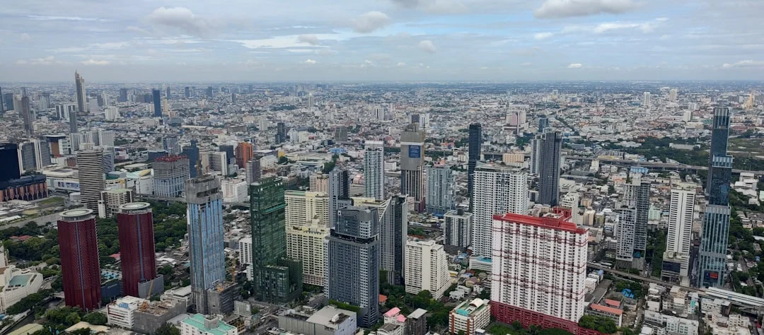 Bangkok scenic view and landmarks