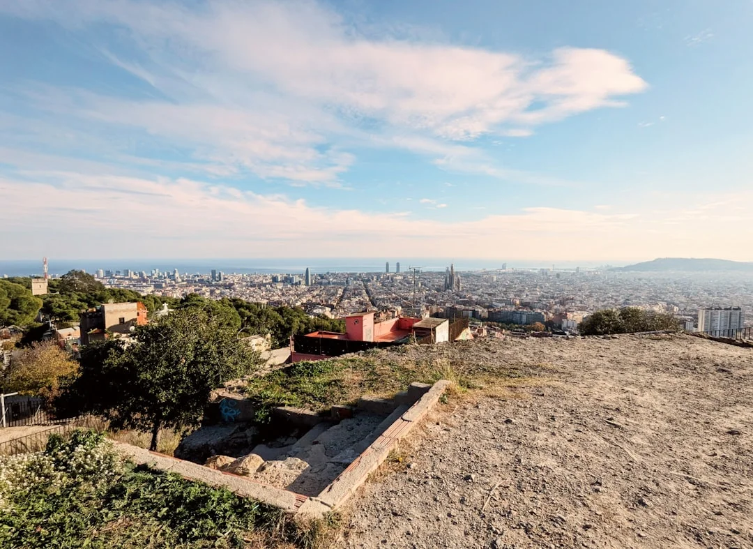 Barcelona scenic view and landmarks