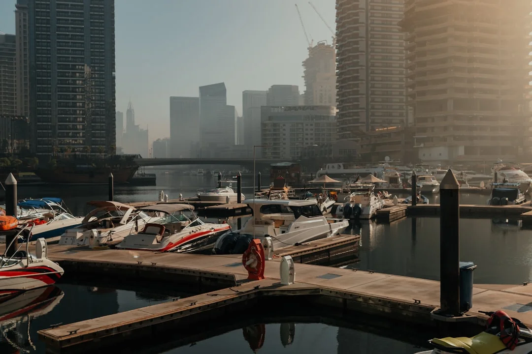 Dubai scenic view and landmarks