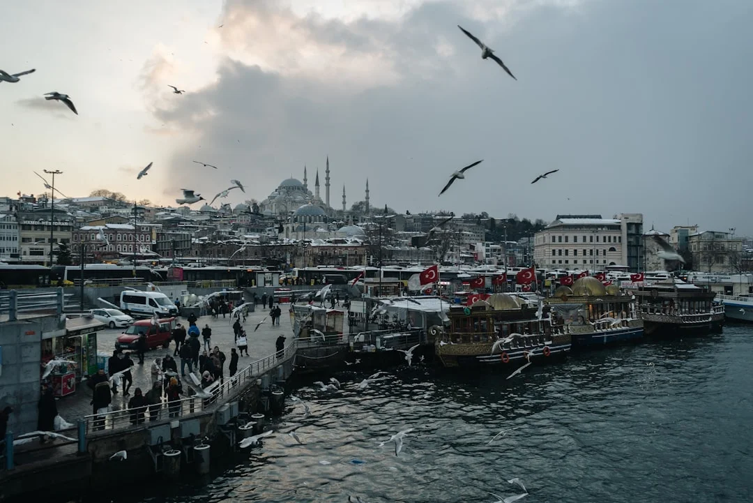 Istanbul scenic view and landmarks