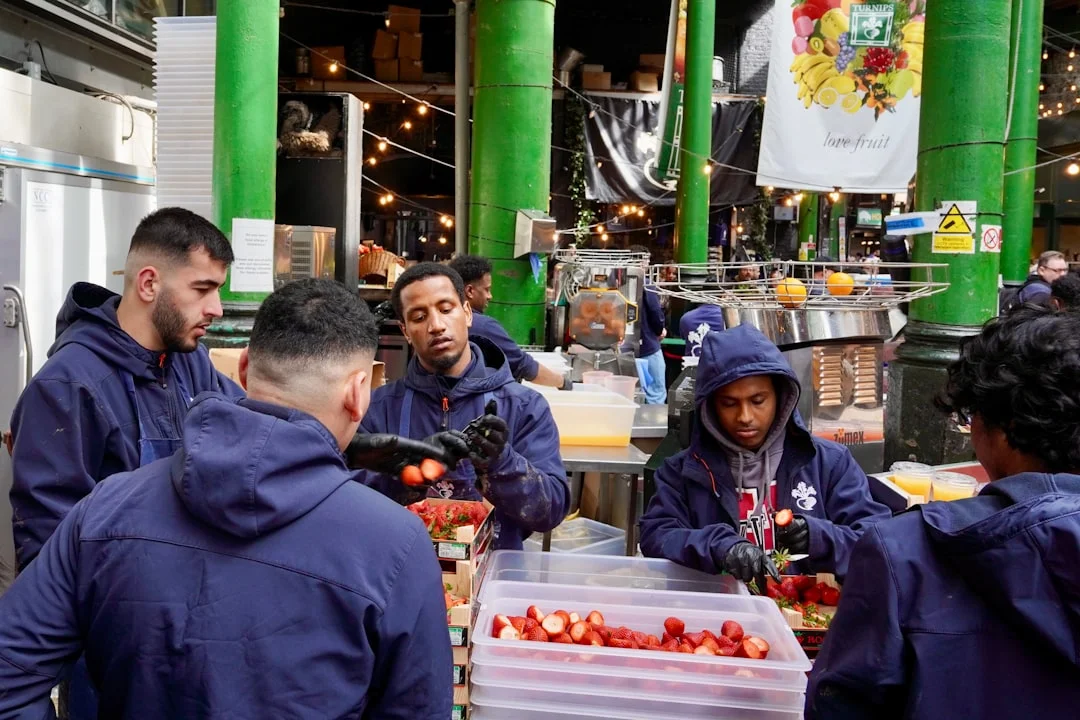 London local atmosphere and culture