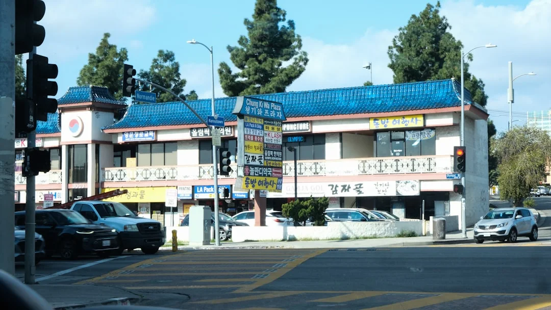 Los Angeles scenic view and landmarks