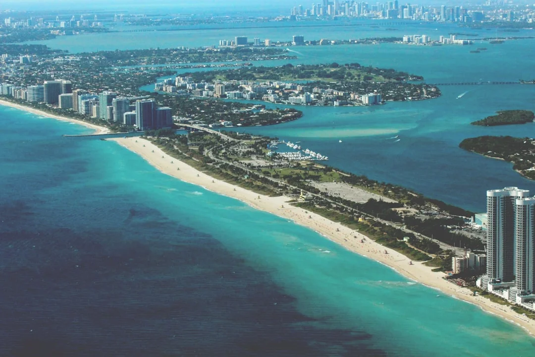 Miami scenic view and landmarks
