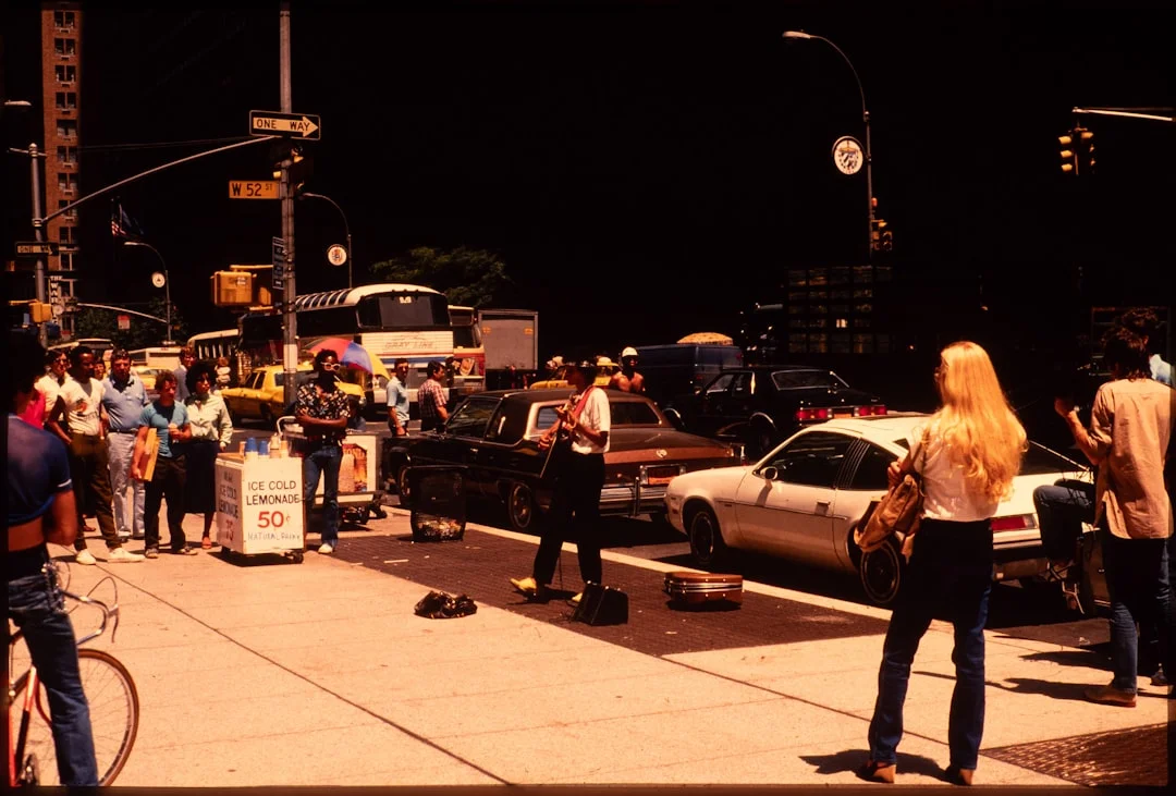 New York local atmosphere and culture