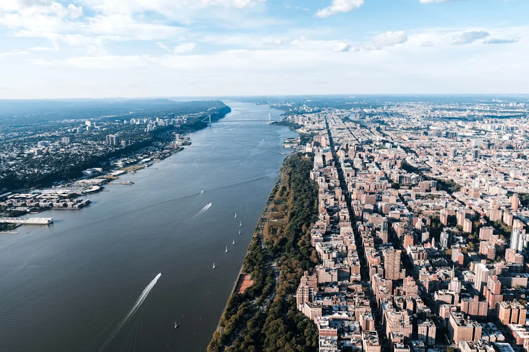 New York scenic view and landmarks