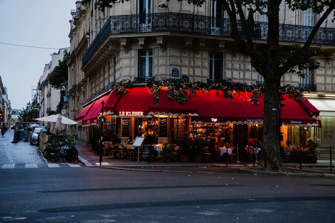 Paris scenic view and landmarks