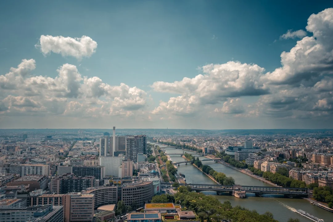 Paris scenic view and landmarks