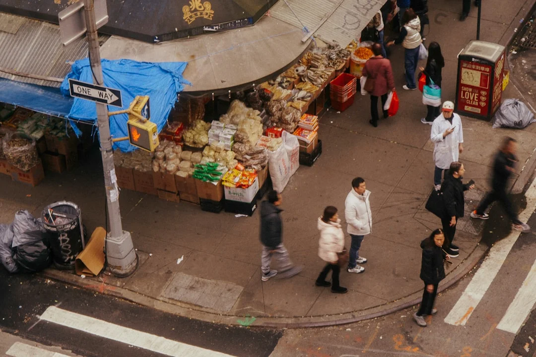 New York local atmosphere and culture