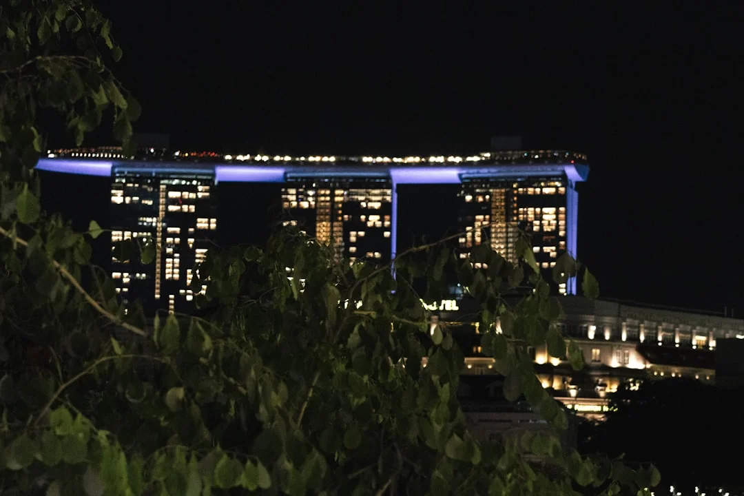 Singapore scenic view and landmarks