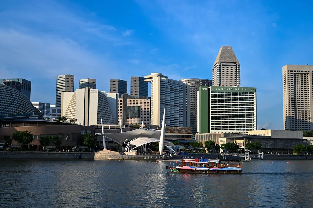 Singapore scenic view and landmarks
