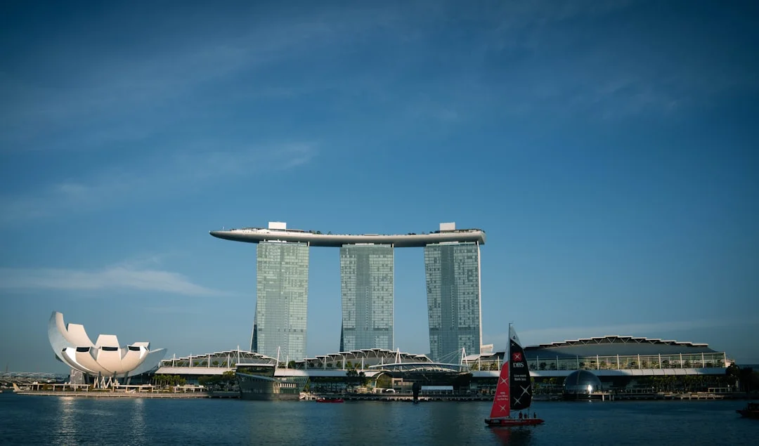 Singapore scenic view and landmarks