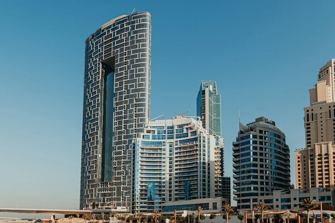 Dubai scenic view and landmarks