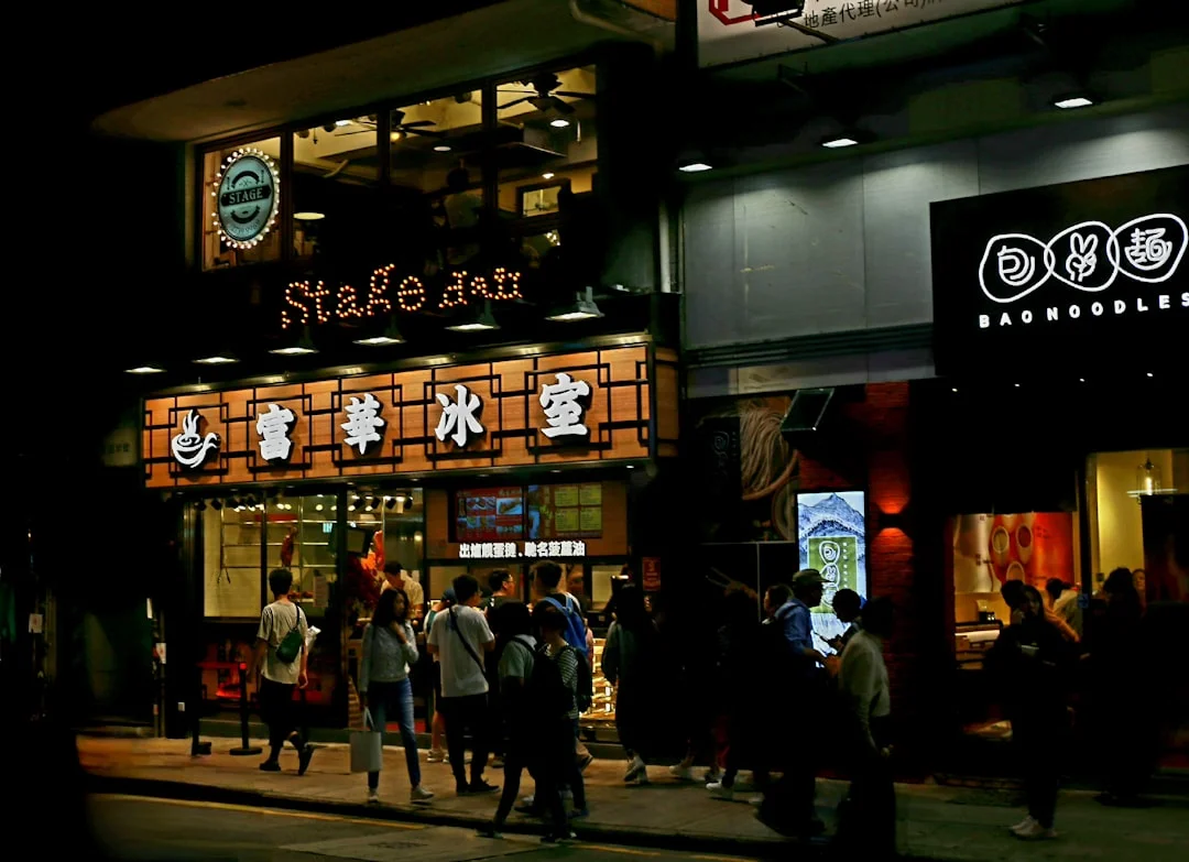 Hong Kong scenic view and landmarks