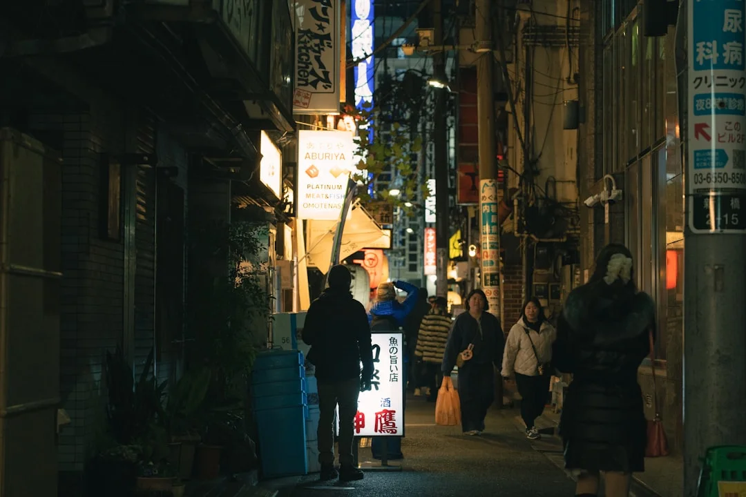 Tokyo local atmosphere and culture