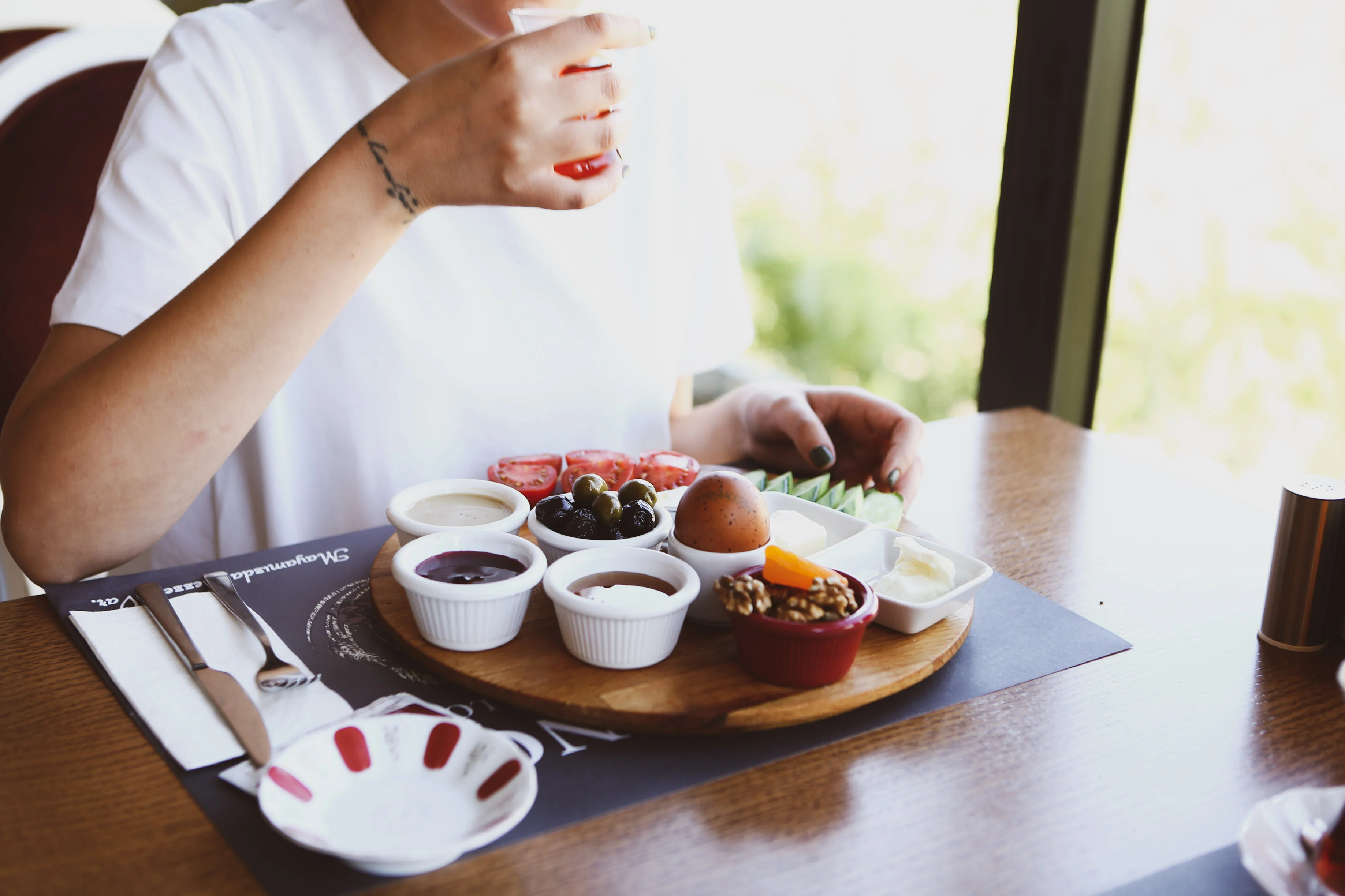 Rich and delicious Turkish breakfast